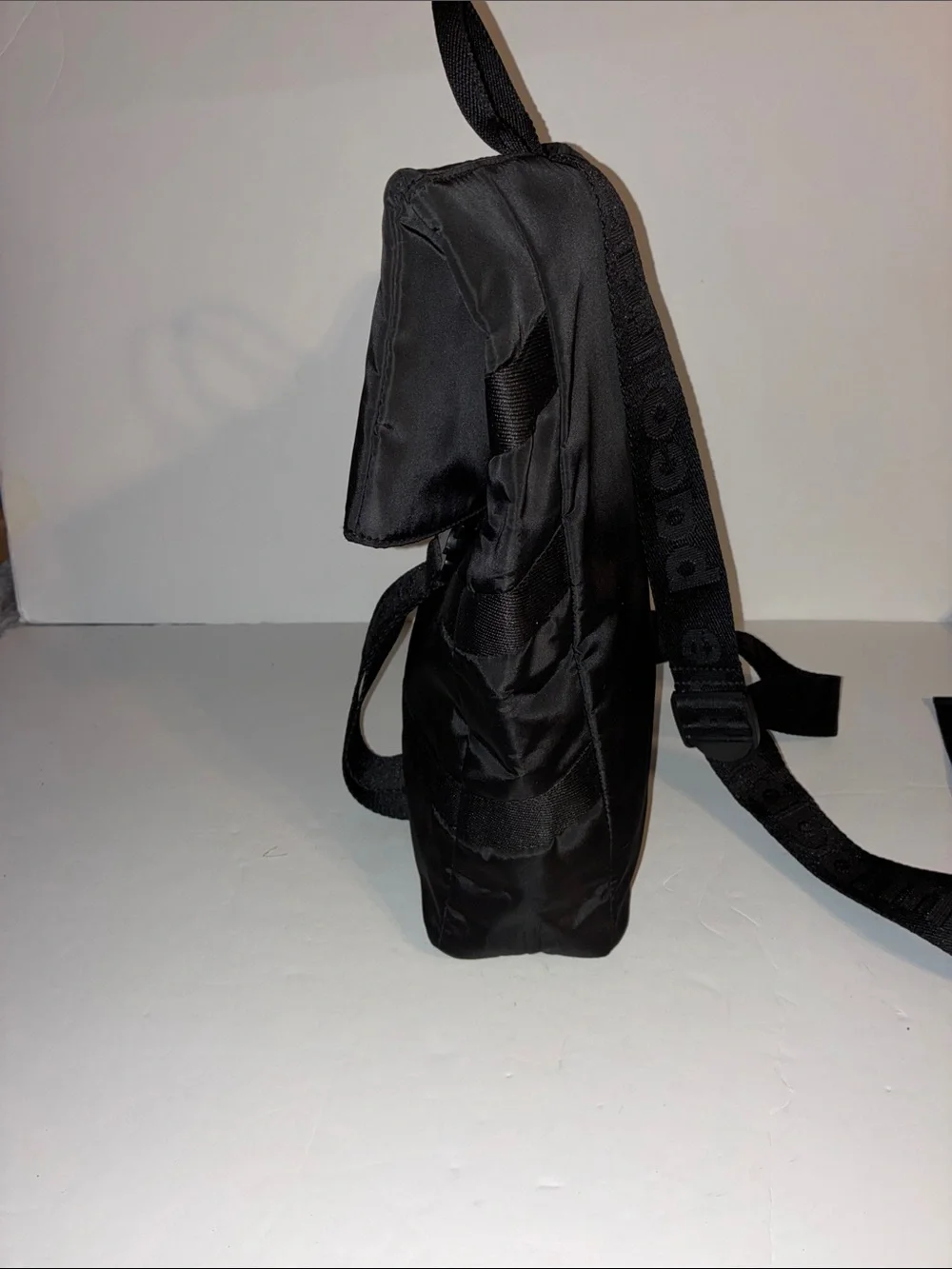 Paco Rabanne Black Nylon Phantom Backpack, Men’s or Unisex